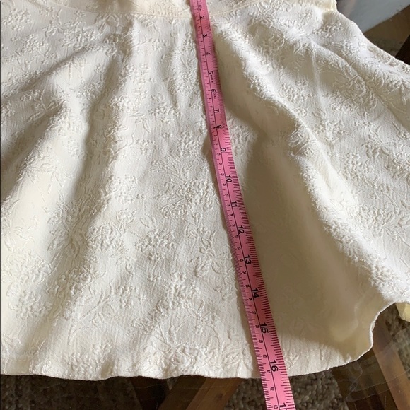 Forever 21 Beige Cream Overlay Skirt - Picture 4 of 8